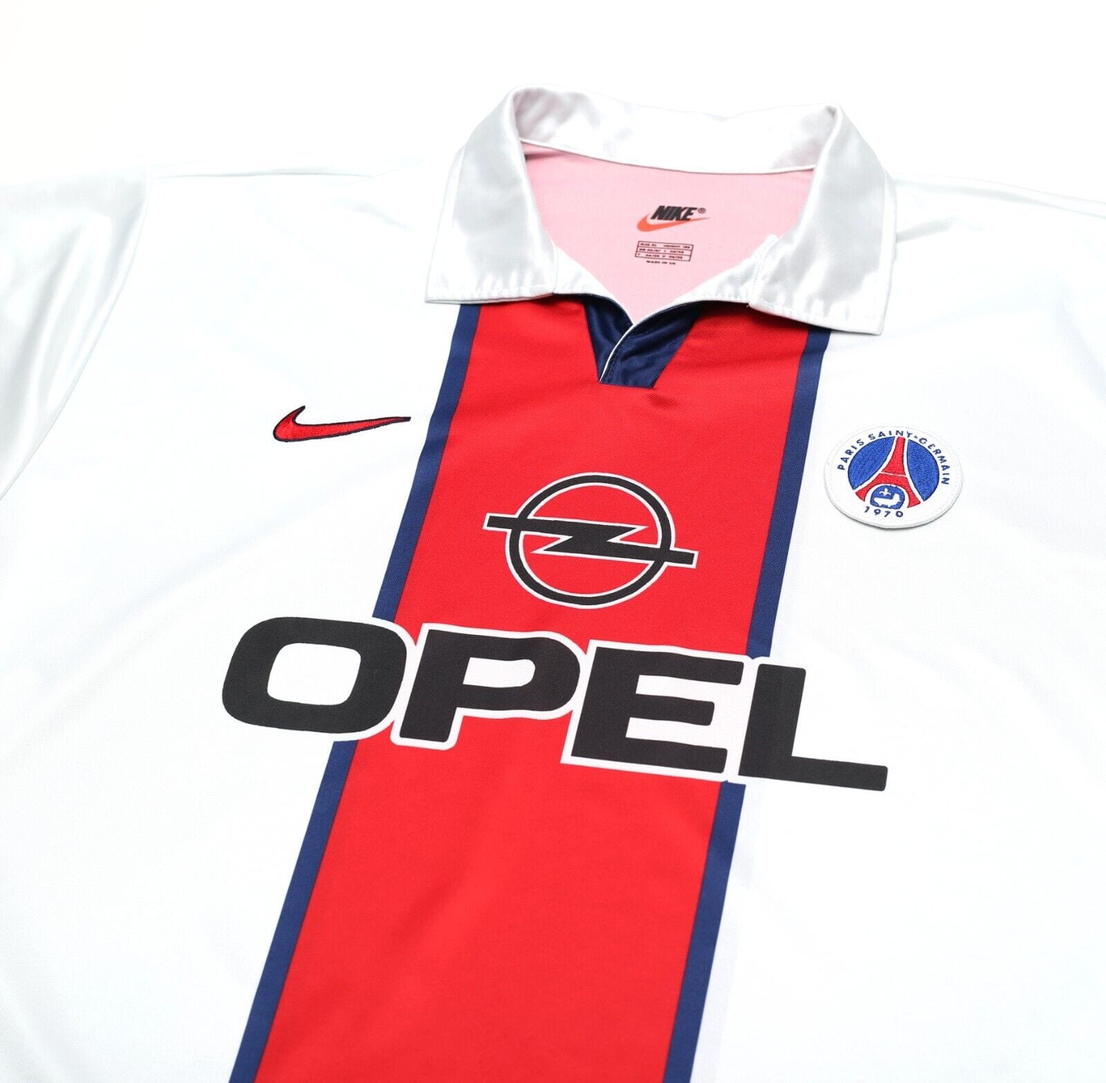 1998/99 PSG Vintage Nike Away Football Shirt Jersey (XL) Okocha Era