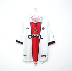 1998/99 PSG Vintage Nike Away Football Shirt Jersey (XL) Okocha Era