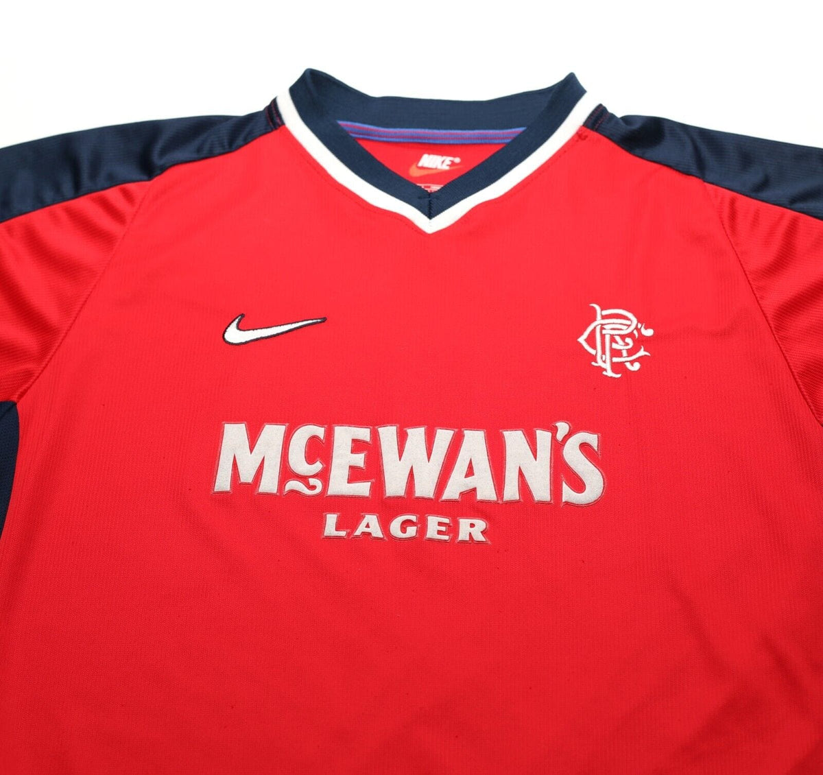 1998/99 RANGERS Vintage Nike Away Football Shirt Jersey (L)