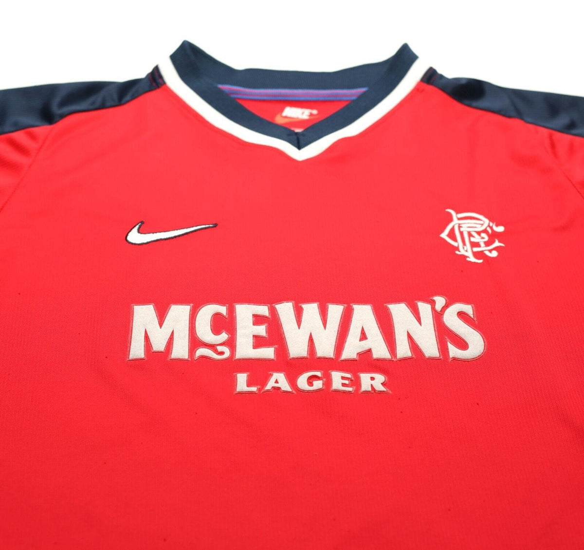1998/99 RANGERS Vintage Nike Away Football Shirt Jersey (L)