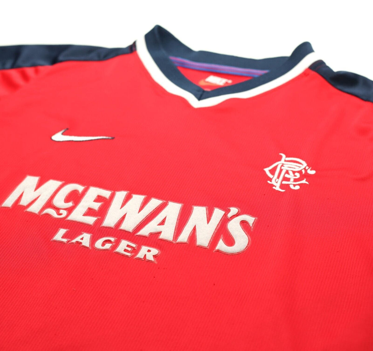 1998/99 RANGERS Vintage Nike Away Football Shirt Jersey (L)