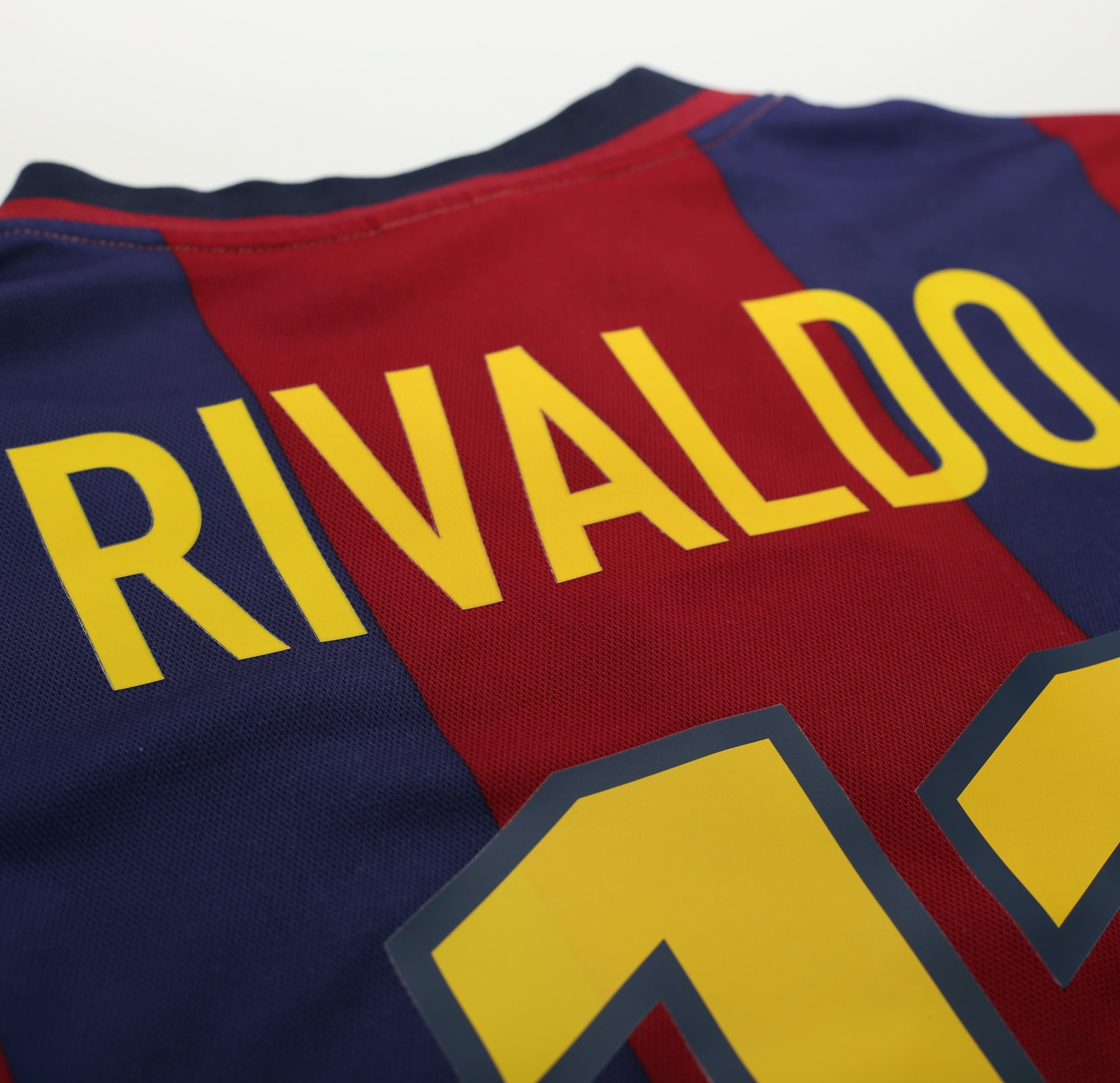 1998/98 vintage Rivaldo #11 home shirt, Size S