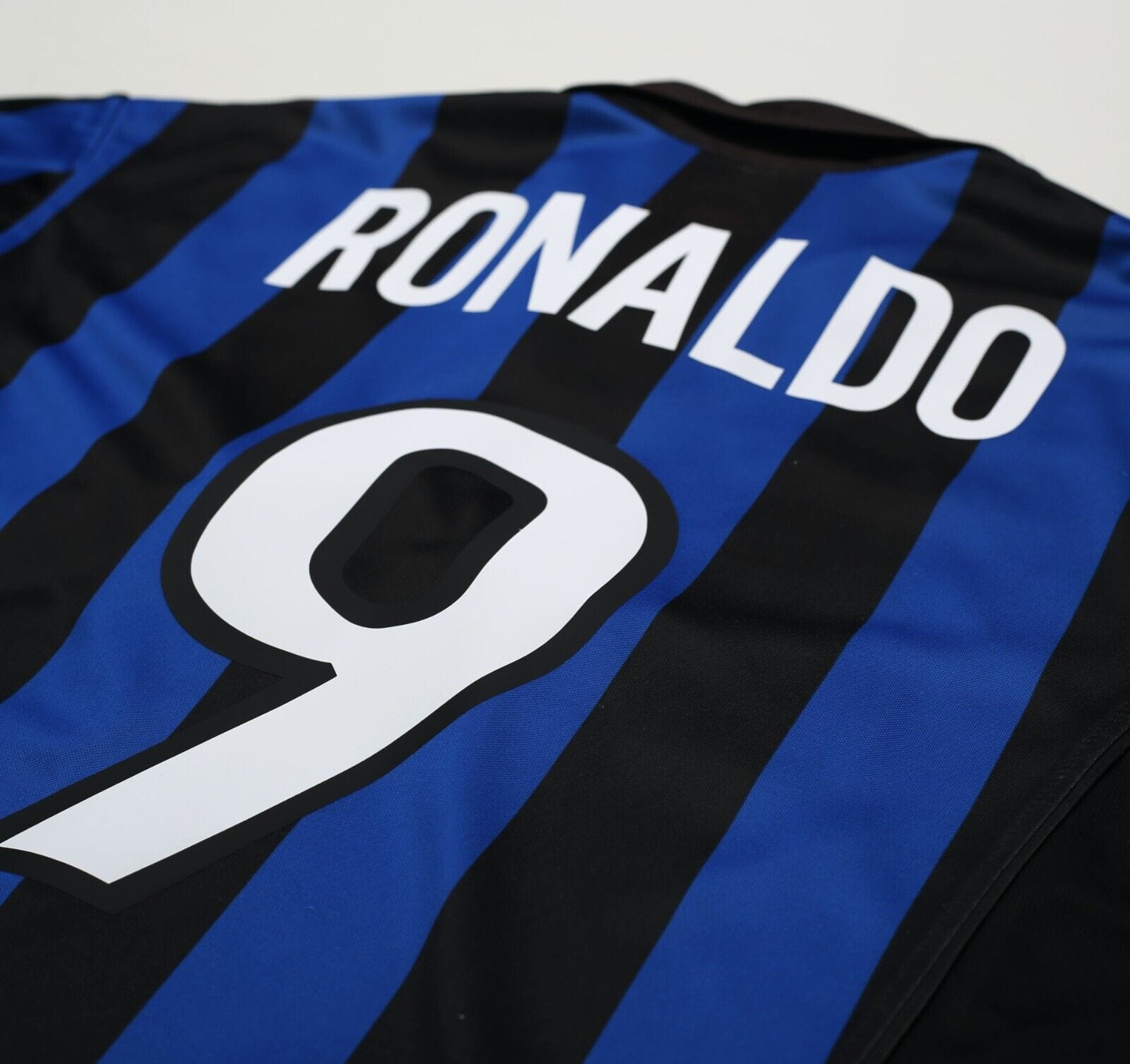 1998/99 RONALDO #9 Inter Milan Vintage Nike Home Football Home Shirt (XL) R9