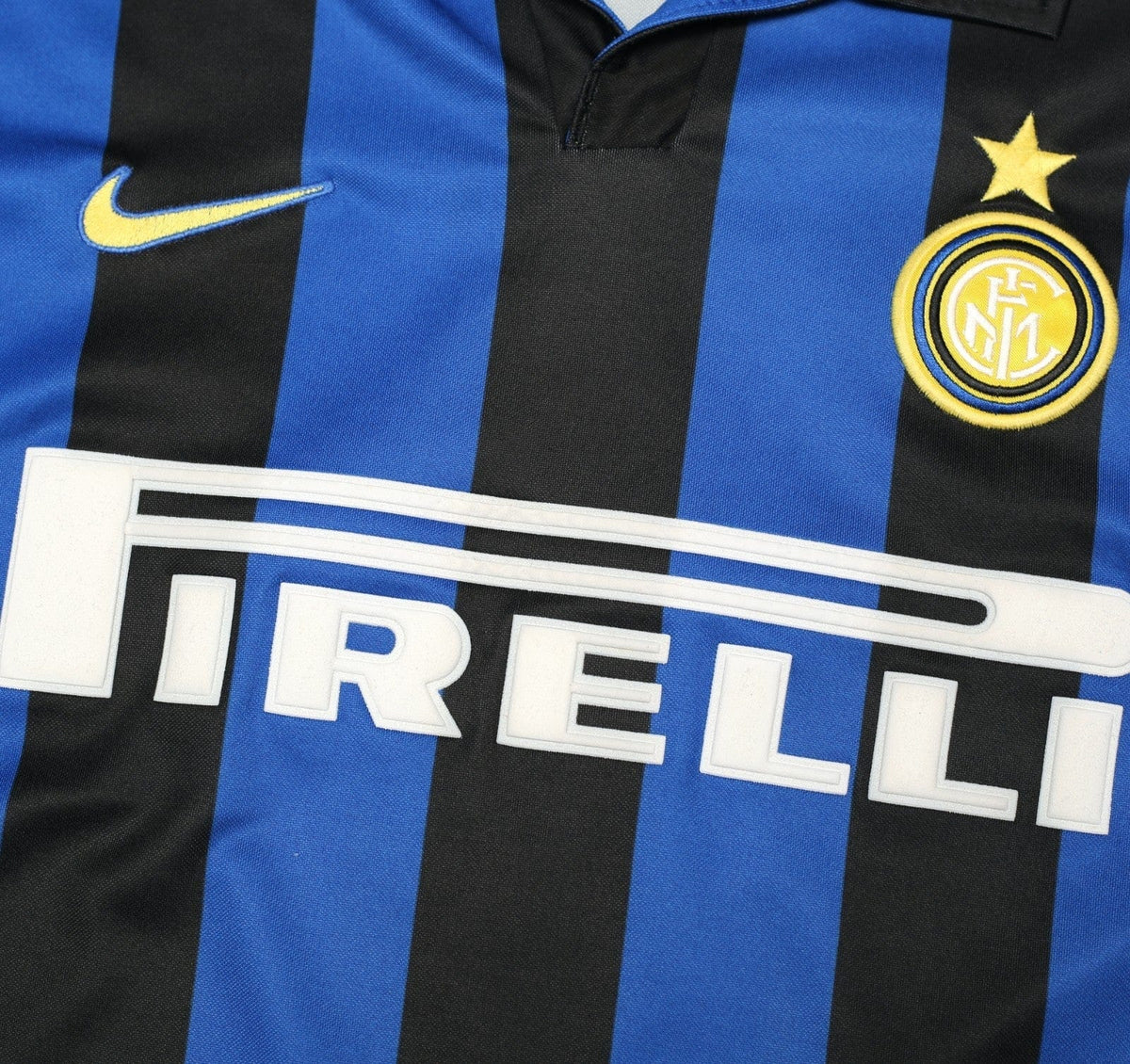 1998/99 RONALDO #9 Inter Milan Vintage Nike Home Football Shirt (XL)