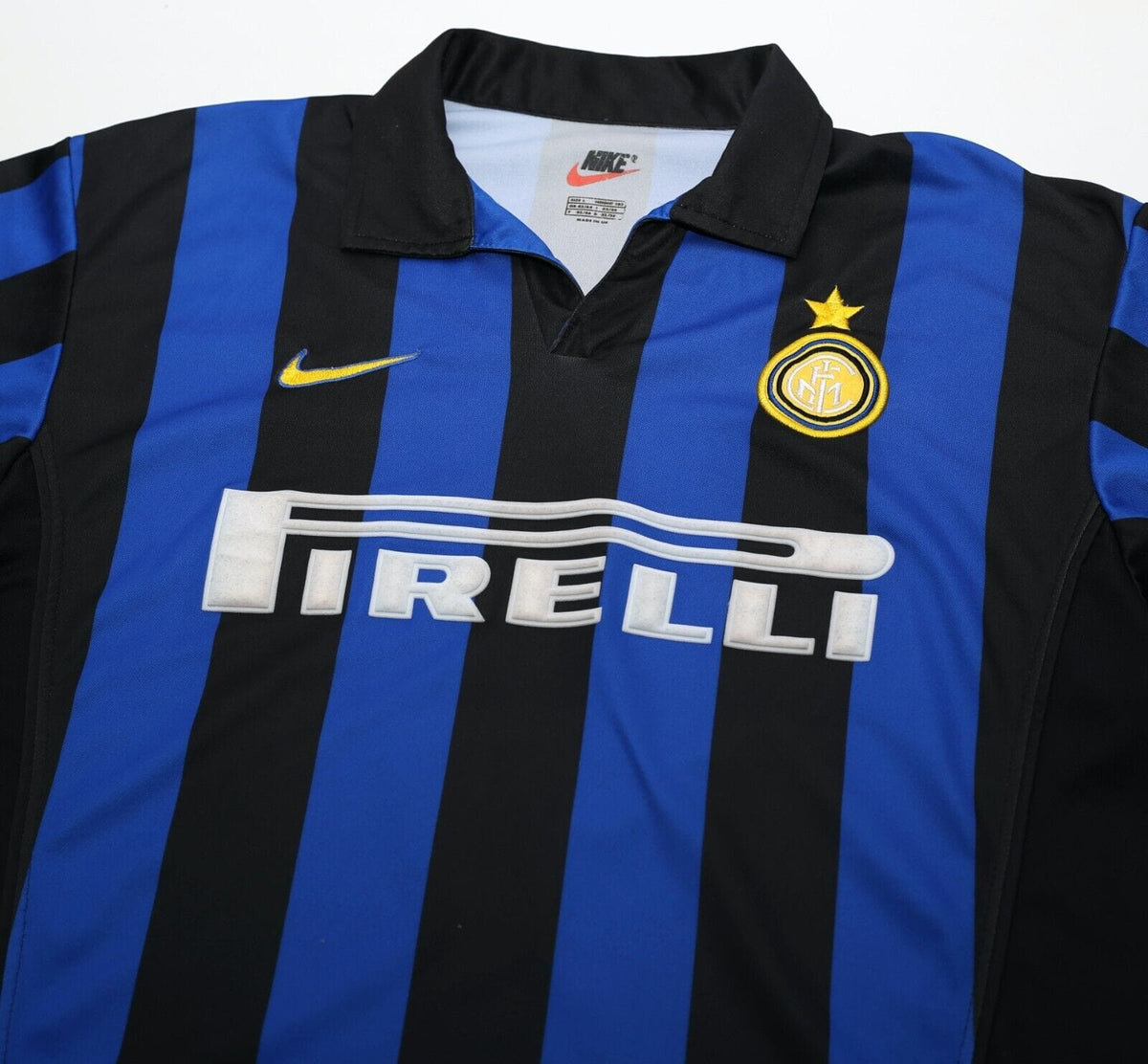 Inter Milan 1998 Retro Football Home Shirt