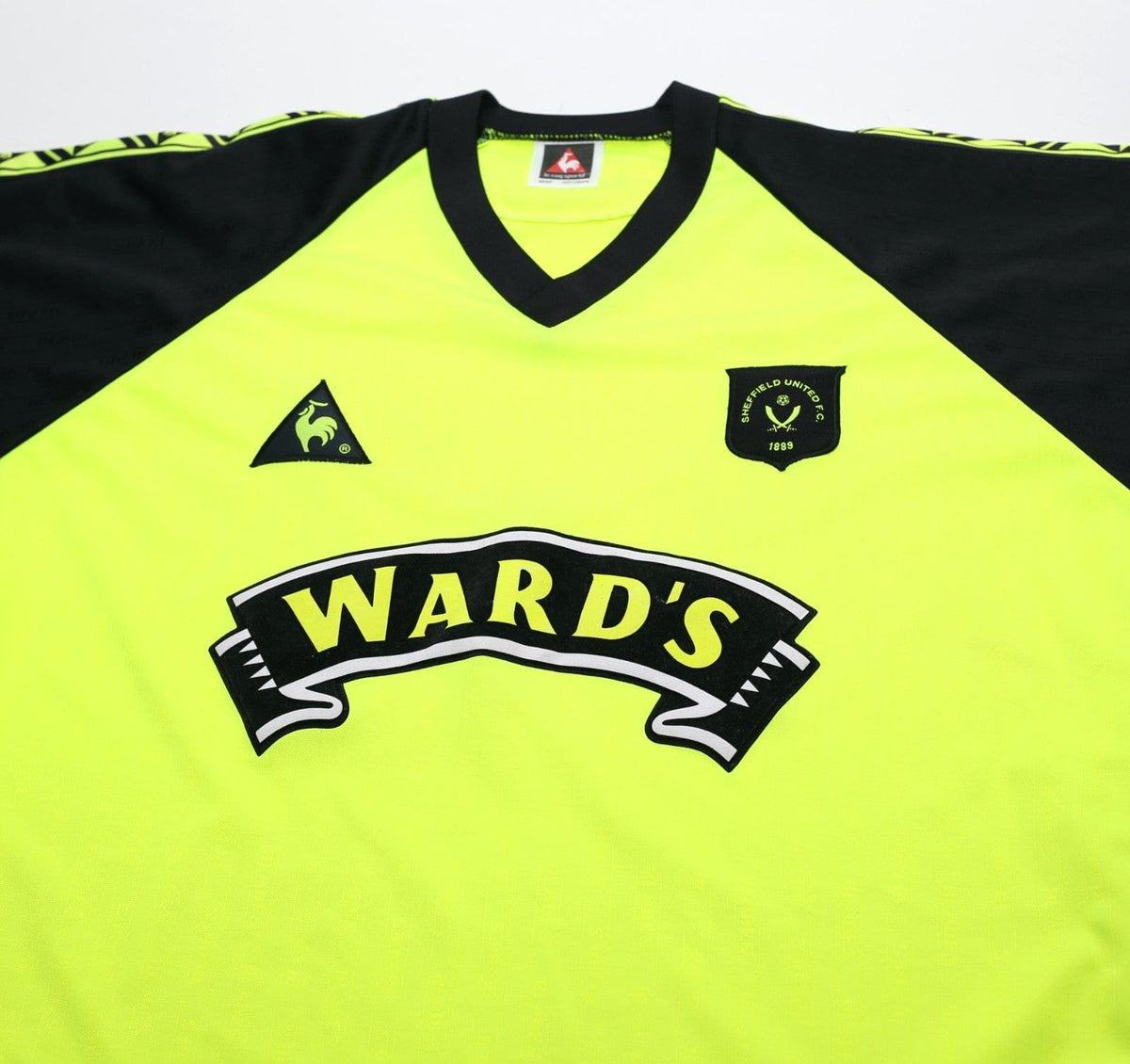 1998/99 SHEFFIELD UNITED Vintage le coq sportif Away Football Shirt (L) 42/44