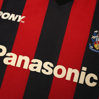 1998/99 Stewart #9 Huddersfield Town Vintage PONY Third Football Shirt (L)
