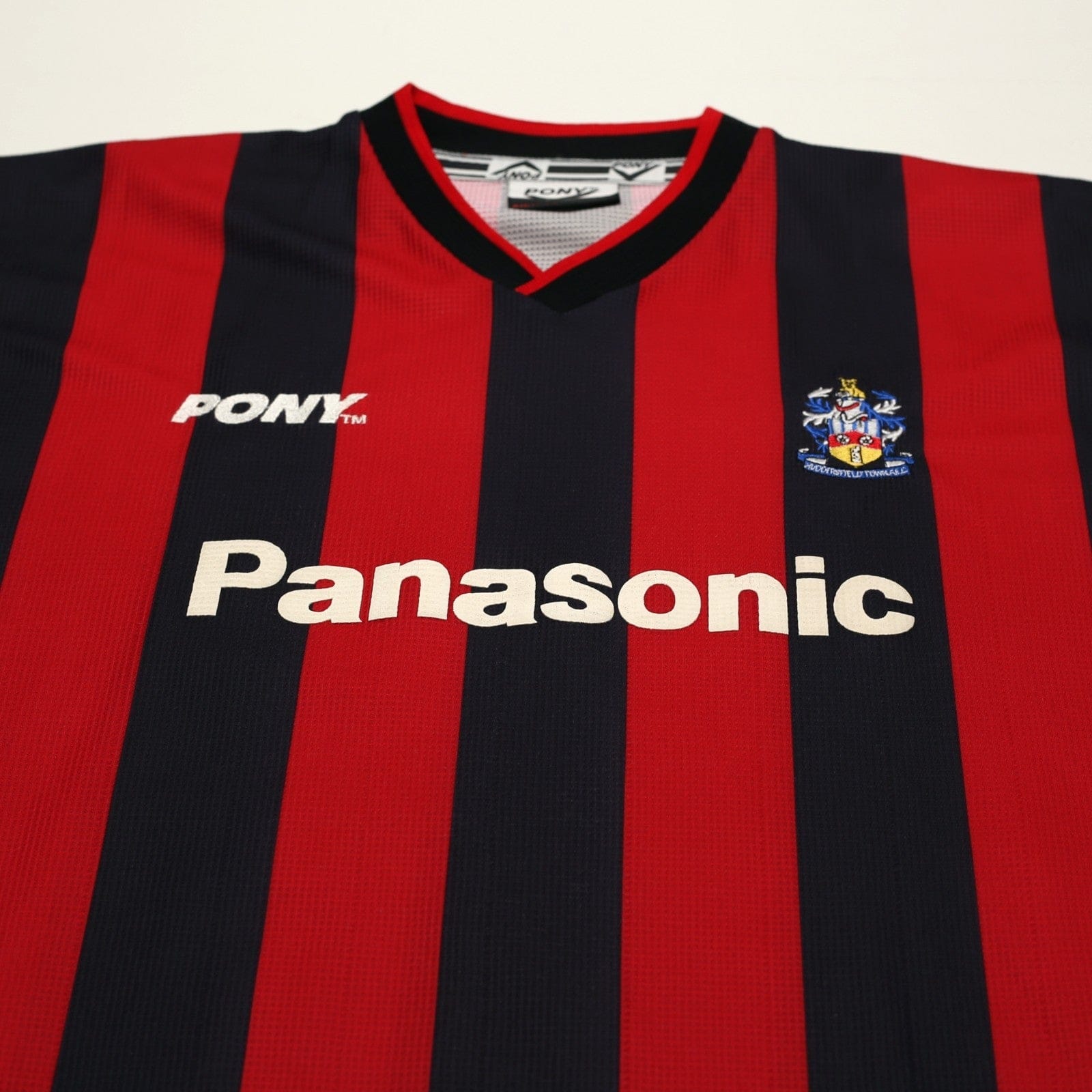 1998/99 Stewart #9 Huddersfield Town Vintage PONY Third Football Shirt (L)