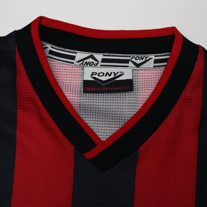 1998/99 Stewart #9 Huddersfield Town Vintage PONY Third Football Shirt (L)
