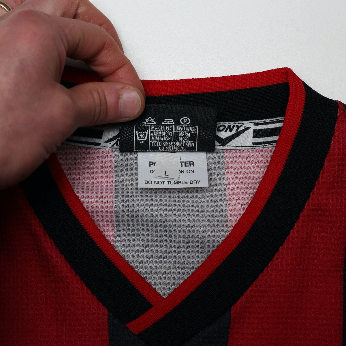 1998/99 Stewart #9 Huddersfield Town Vintage PONY Third Football Shirt (L)