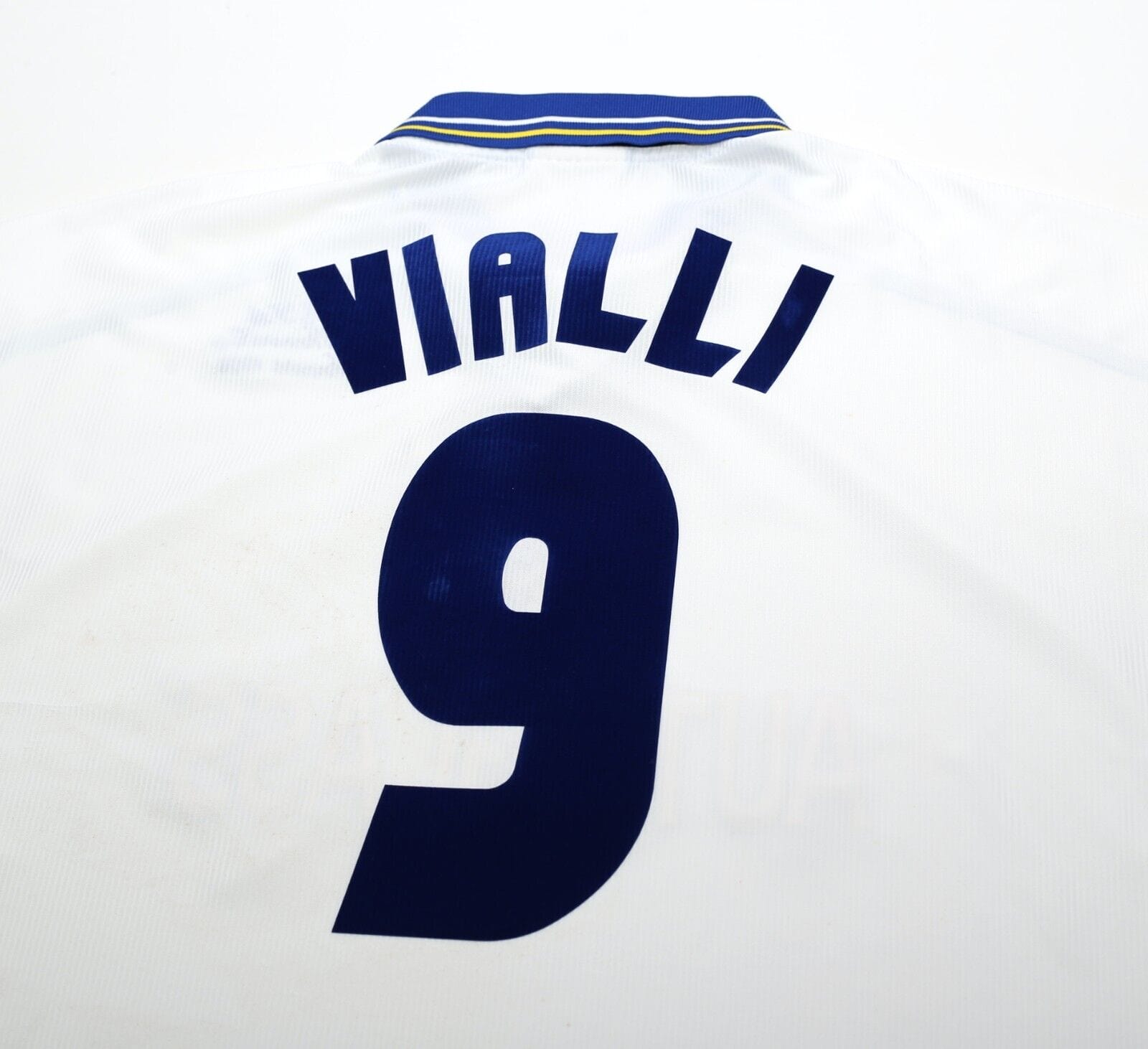 1998/99 VIALLI #9 Chelsea Vintage Umbro Away CUP WINNERS CUP Football Shirt (XL)