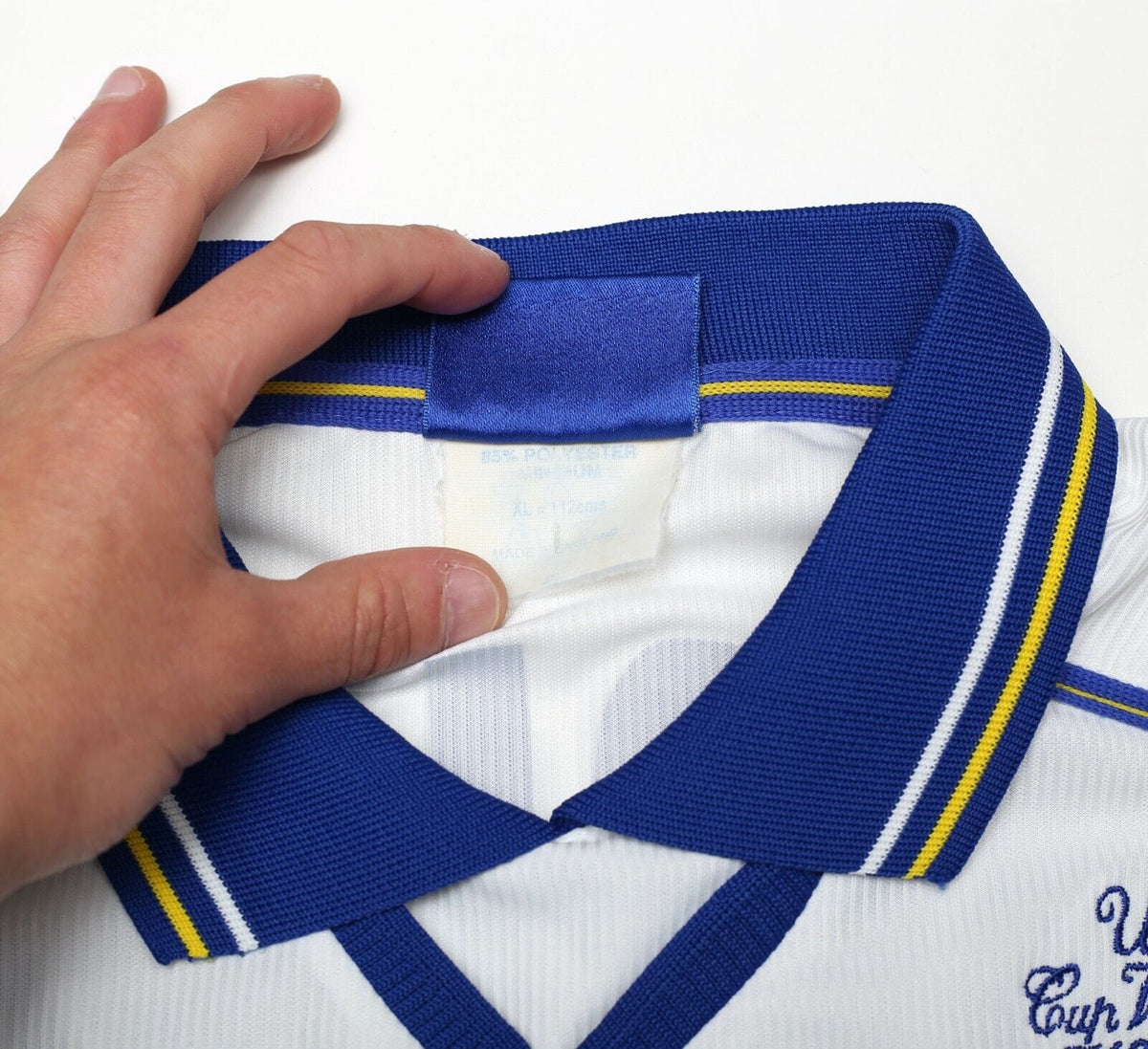 1998/99 VIALLI #9 Chelsea Vintage Umbro Away CUP WINNERS CUP Football Shirt (XL)