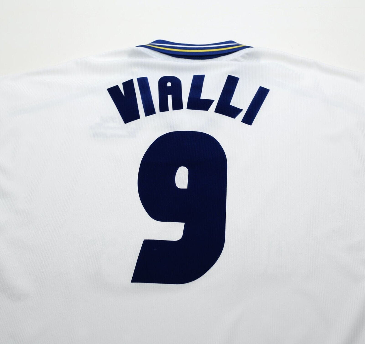 1998/99 VIALLI #9 Chelsea Vintage Umbro CUP WINNERS CUP 1998 Football Shirt (XL)