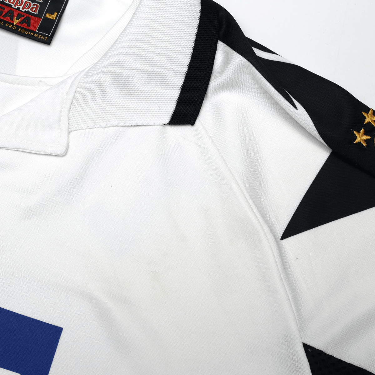 1998/99 Zidane #21 Juventus Vintage Kappa Away Football Shirt (L)