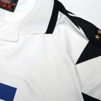 1998/99 Zidane #21 Juventus Vintage Kappa Away Football Shirt (L)