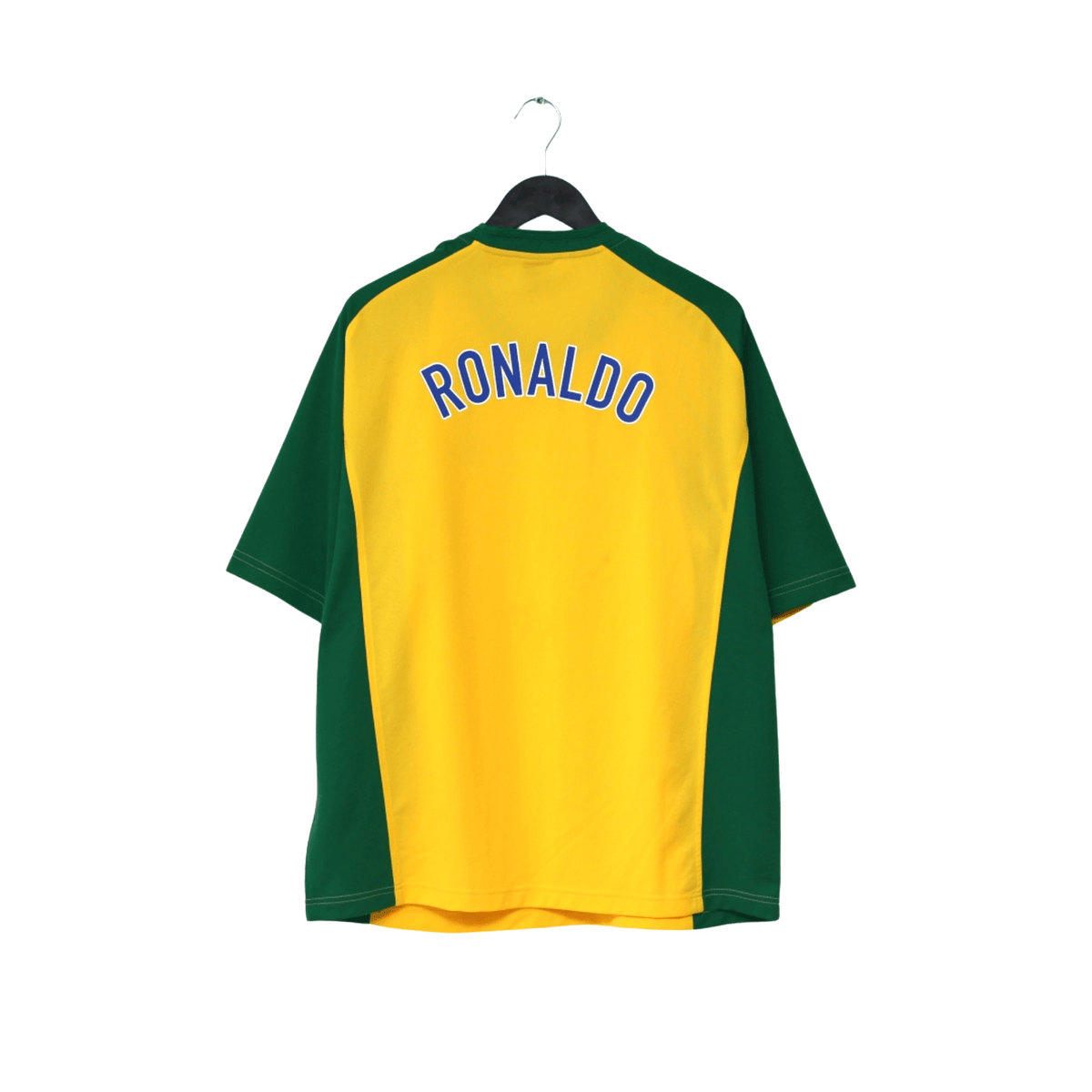 1998 Ronaldo R9 Brazil Vintage Nike Football Training Shirt (L)