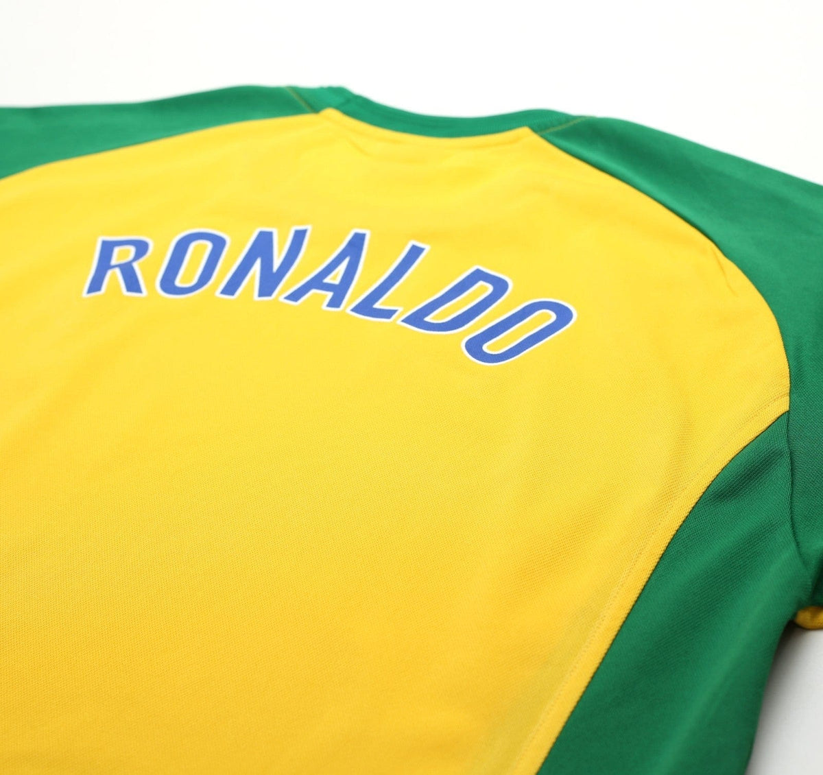 1998 RONALDO R9 Brazil Vintage Nike WC 98 Football Training Shirt (L)