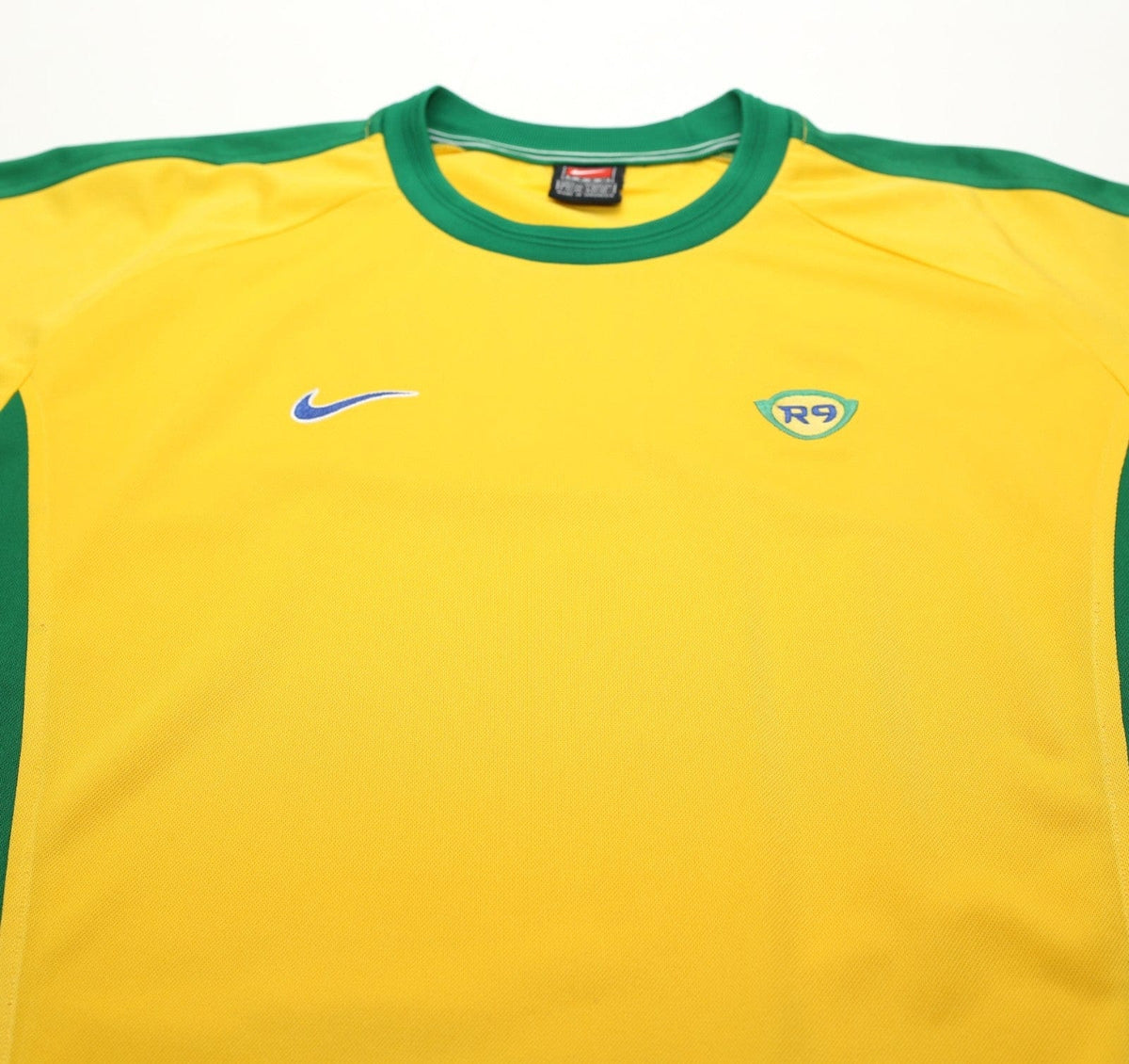 1998 RONALDO R9 Brazil Vintage Nike WC 98 Football Training Shirt (L)