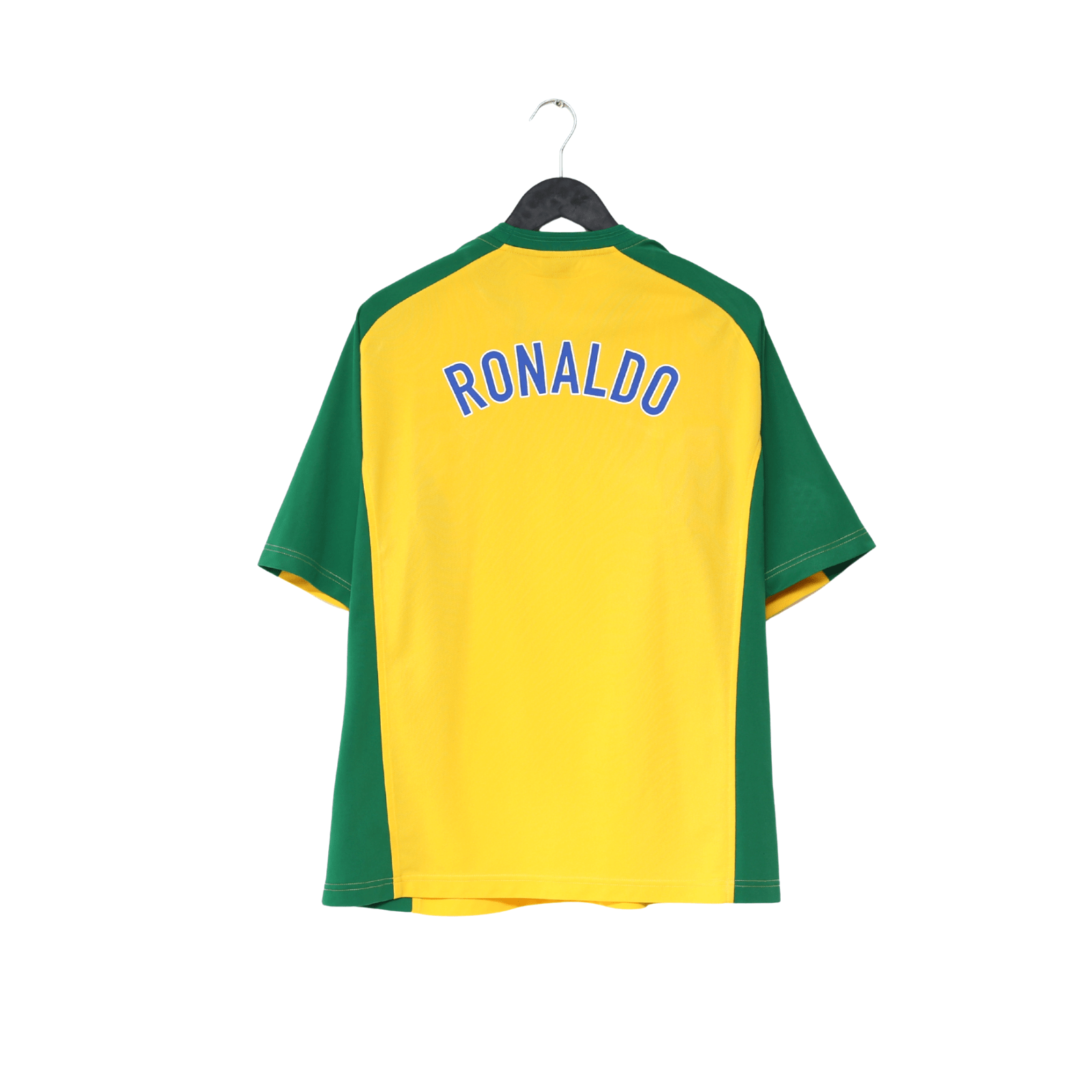 1998 RONALDO R9 Brazil Vintage Nike WC 98 Football Training Shirt (L)