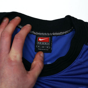 1998 Ronaldo R9 Inter Milan Vintage Nike Football Training Shirt (M)