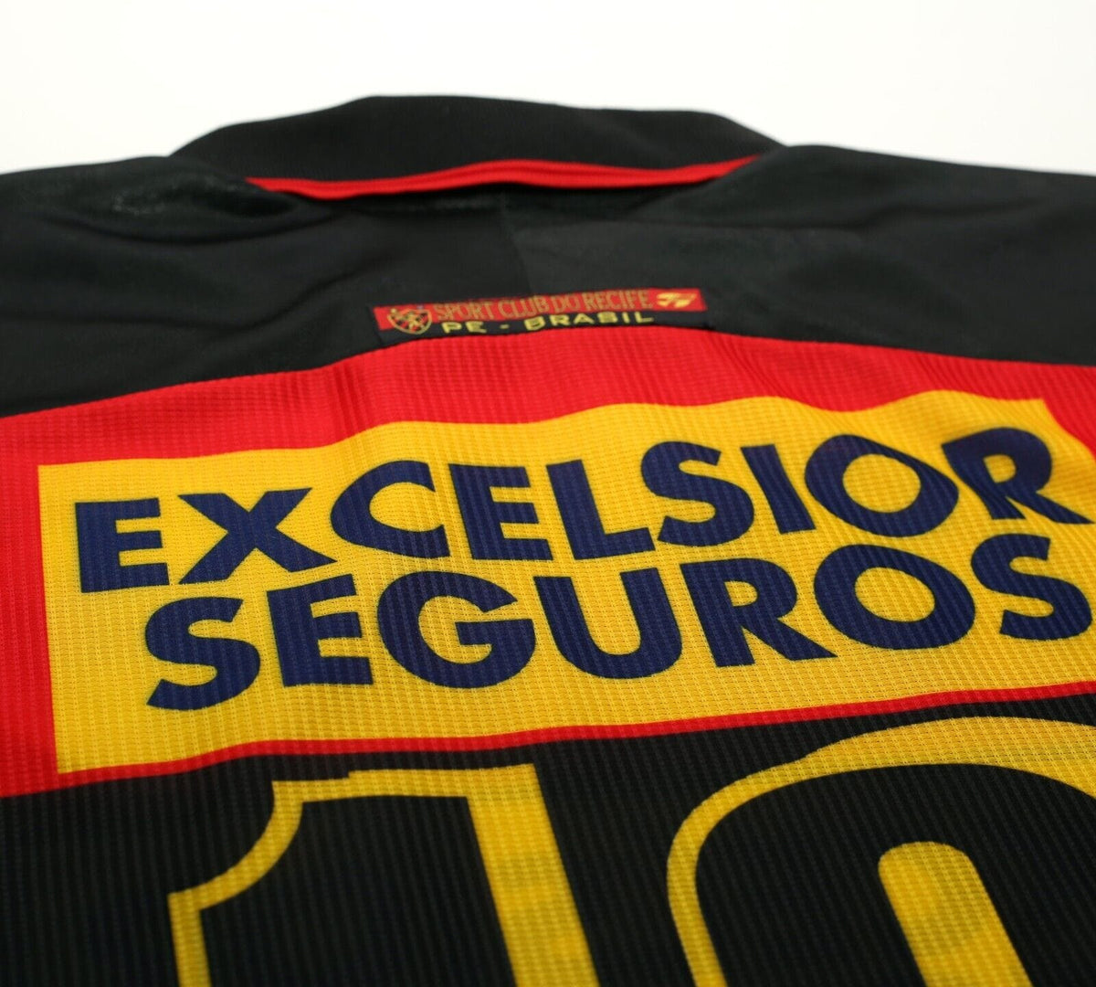 1998 SPORT RECIFE #10 Vintage Topper Home Football Shirt Jersey (XL)