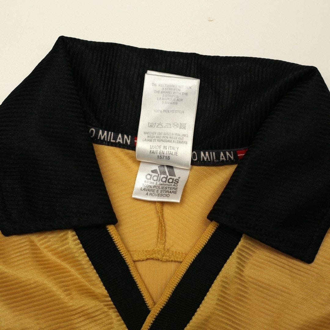 1999/00 AC Milan Vintage adidas 4th Centenary Football Shirt (S)