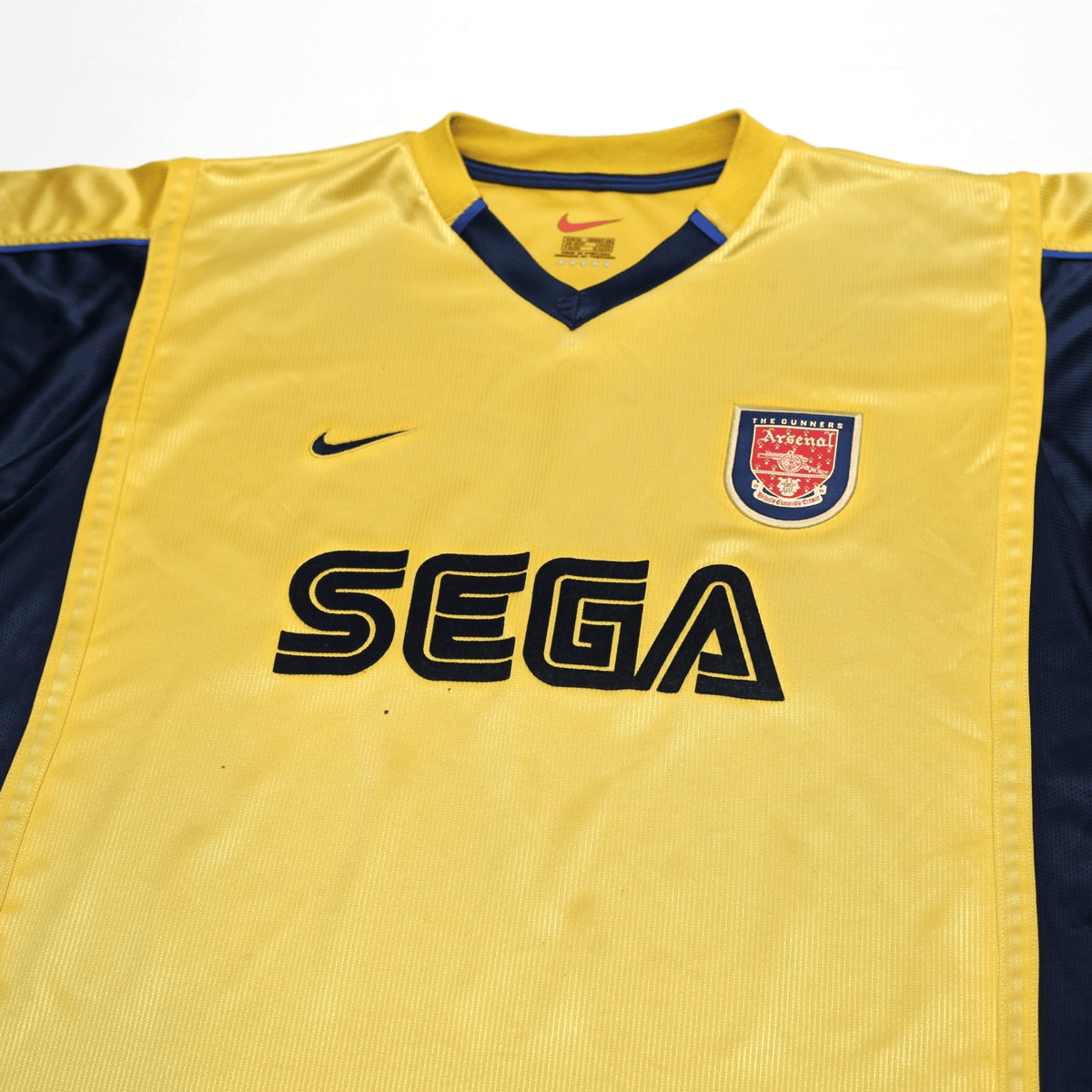1999/00 Arsenal Vintage Nike Sega Away Football Shirt (XL)