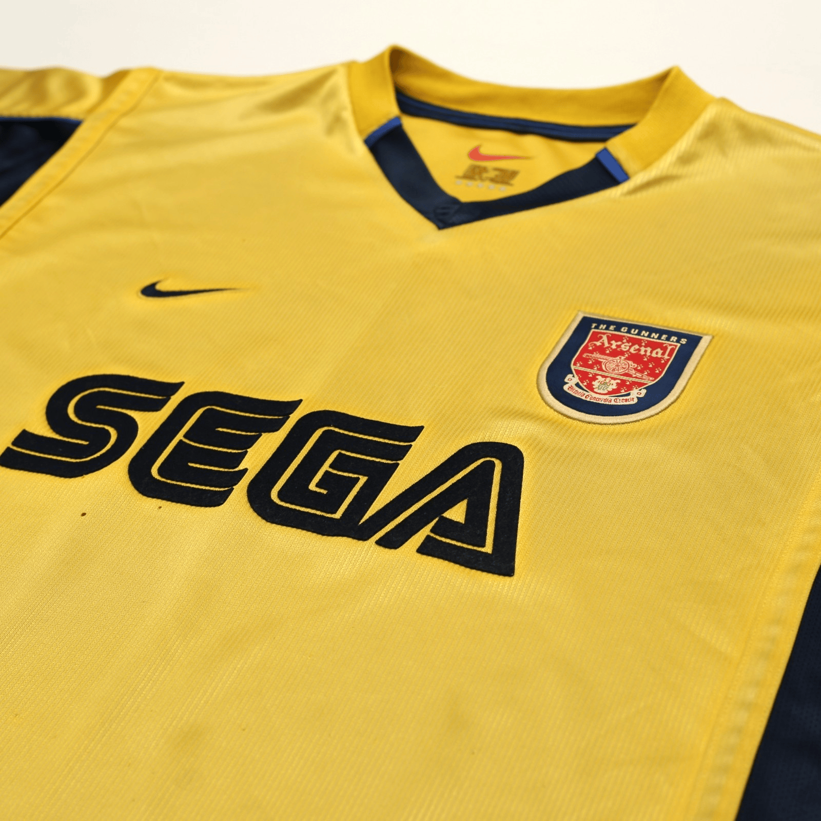 1999/00 Arsenal Vintage Nike Sega Away Football Shirt (XL)