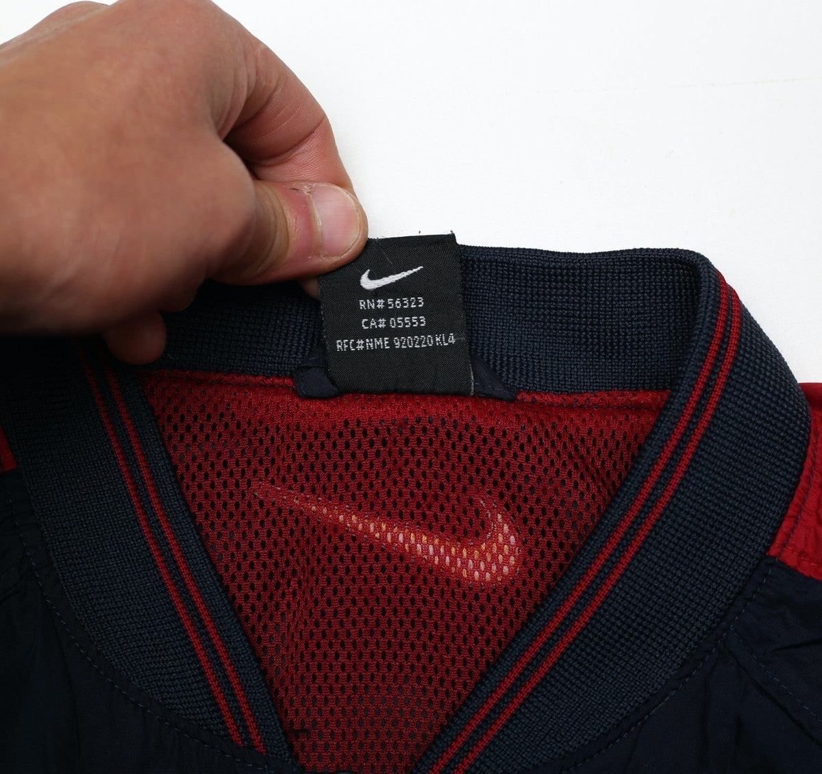 1999/00 BARCELONA Vintage Nike Football Track Top Jacket (S/M)