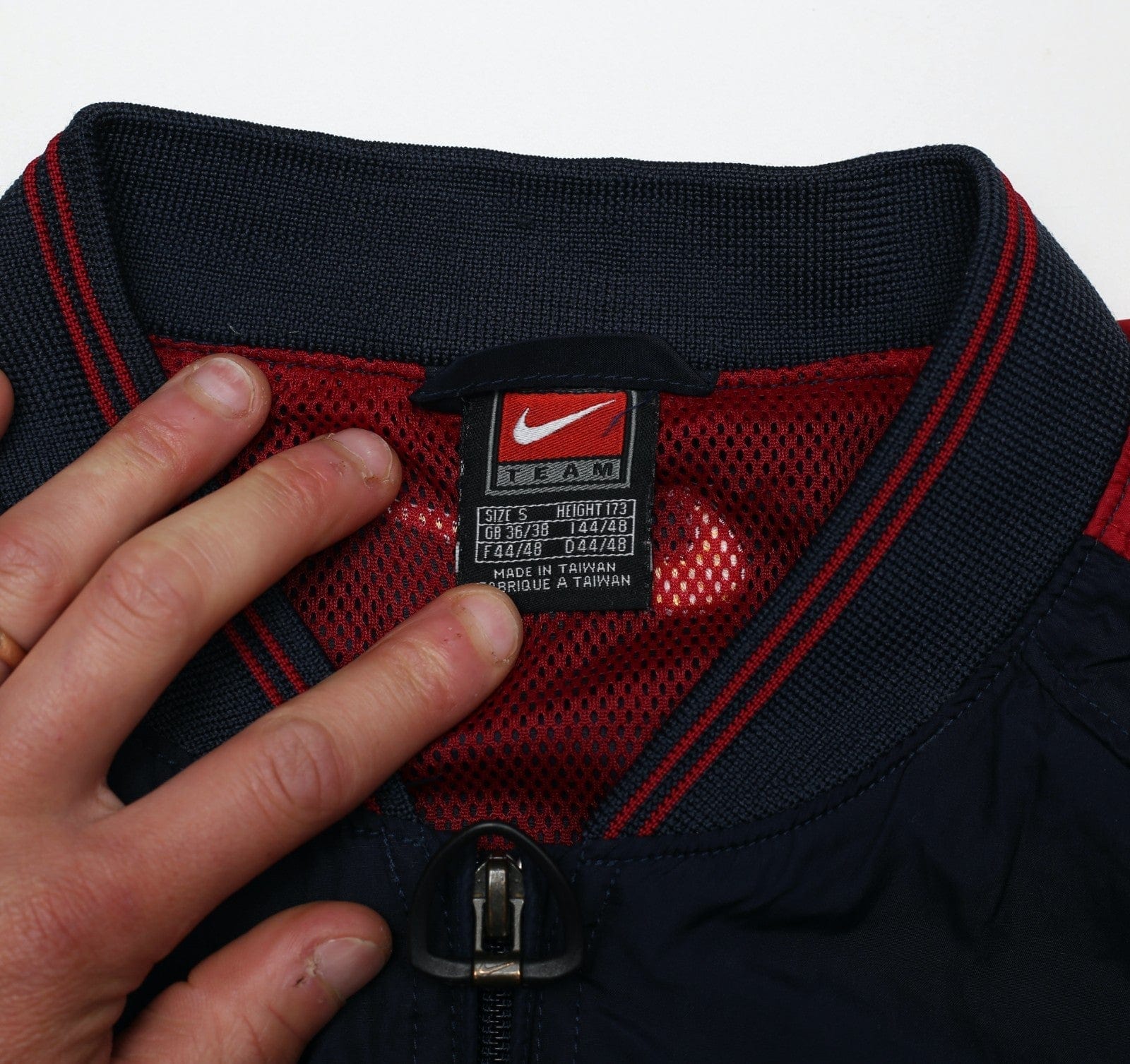 1999/00 BARCELONA Vintage Nike Football Track Top Jacket (S/M)