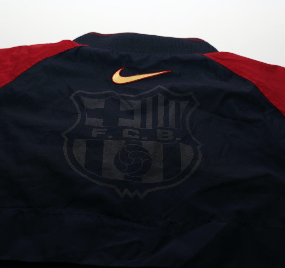 1999/00 BARCELONA Vintage Nike Football Track Top Jacket (S/M)