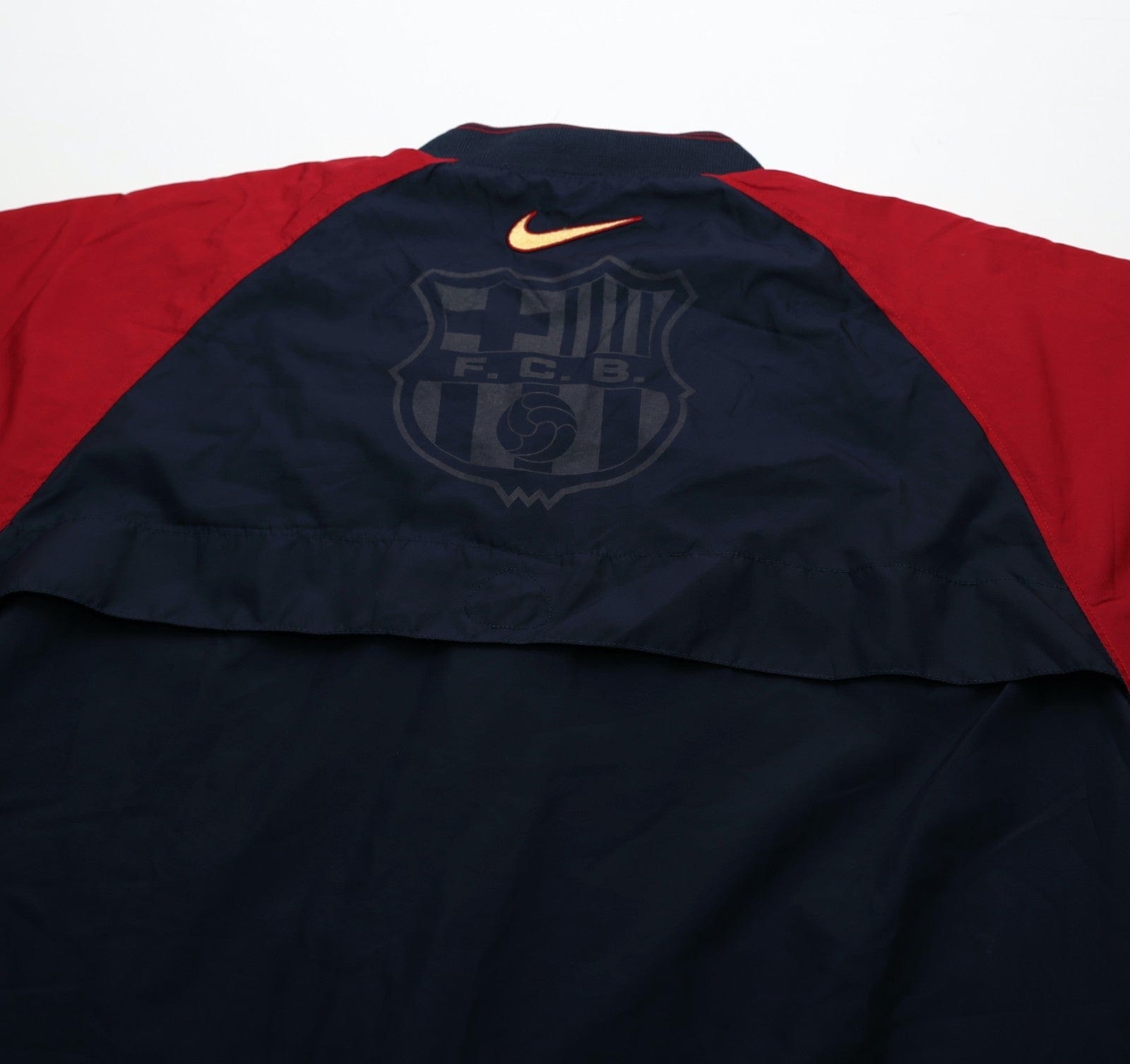 1999/00 BARCELONA Vintage Nike Football Track Top Jacket (S/M)