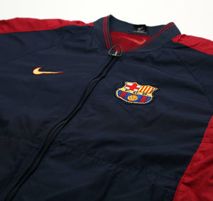 1999/00 BARCELONA Vintage Nike Football Track Top Jacket (S/M)