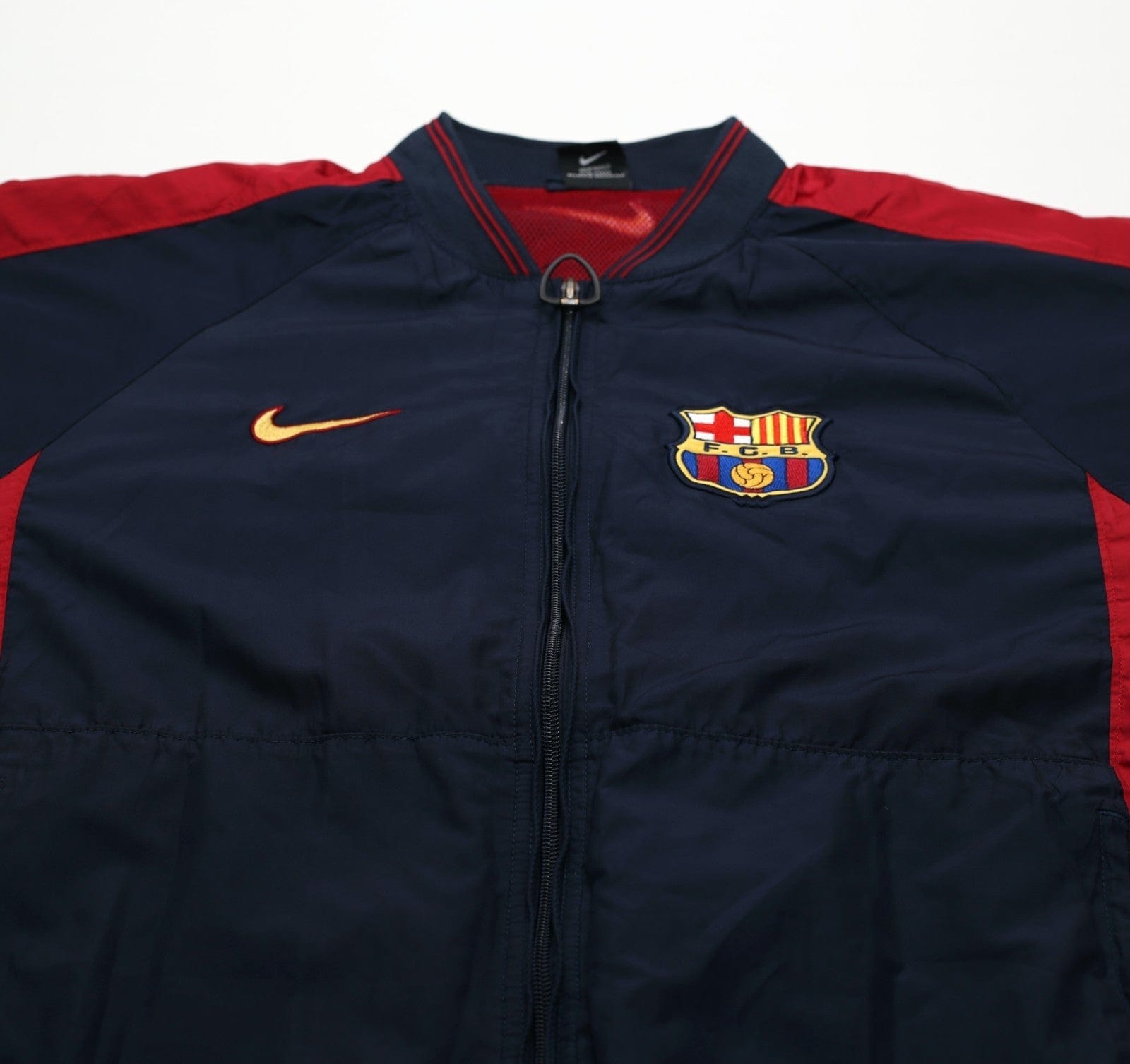 1999/00 BARCELONA Vintage Nike Football Track Top Jacket (S/M)