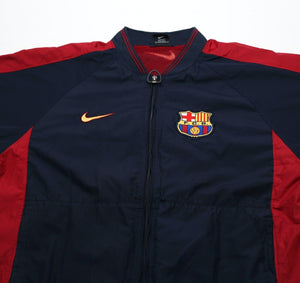 1999/00 BARCELONA Vintage Nike Football Track Top Jacket (S/M)