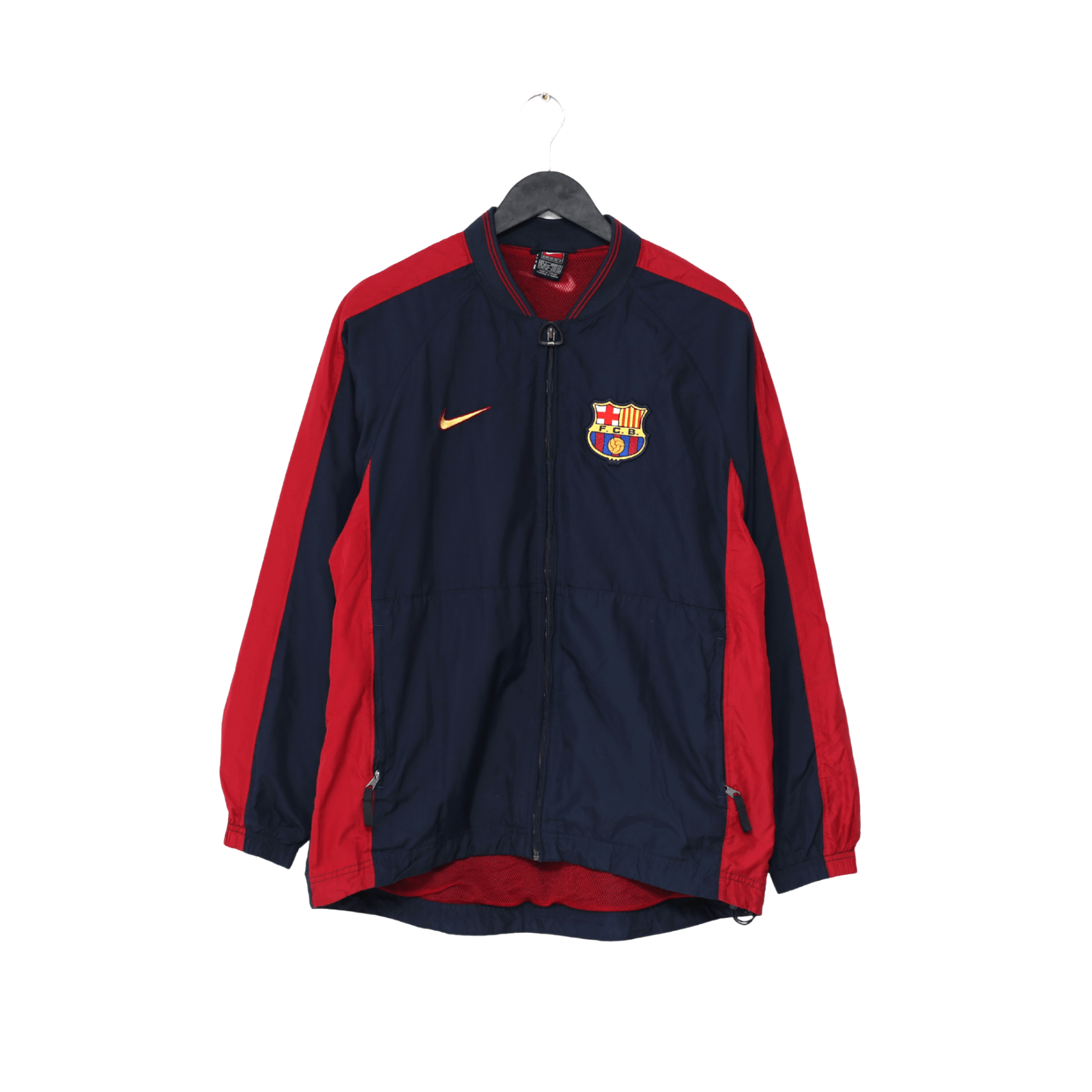 1999/00 BARCELONA Vintage Nike Football Track Top Jacket (S/M)