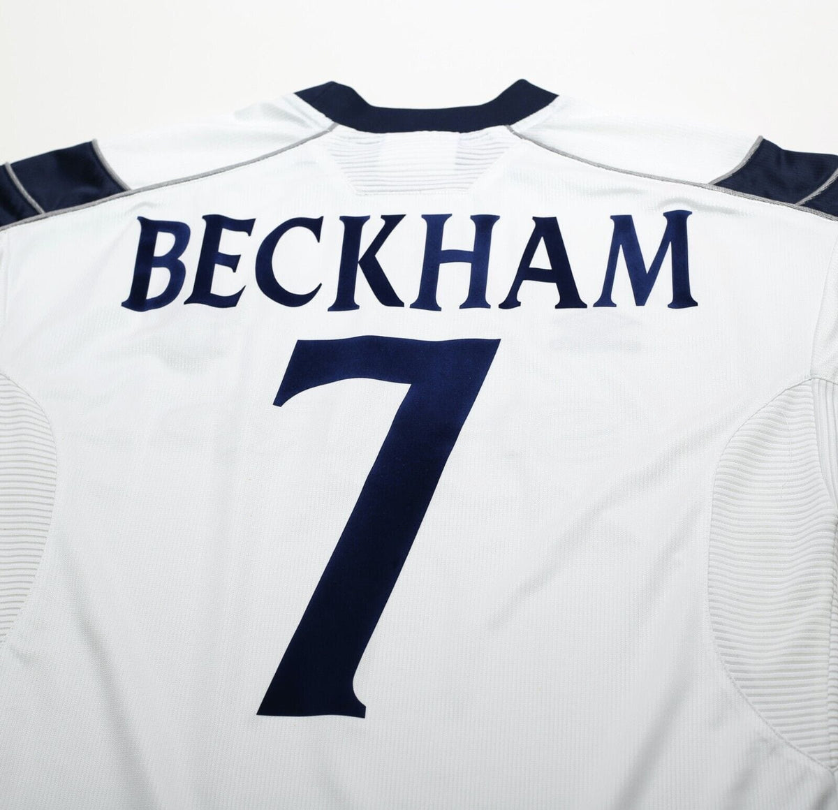 1999/00 BECKHAM #7 Manchester United Vintage Umbro UCL Football Shirt (M)