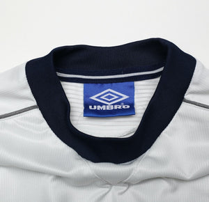 1999/00 BECKHAM #7 Manchester United Vintage Umbro UCL Football Shirt (M)