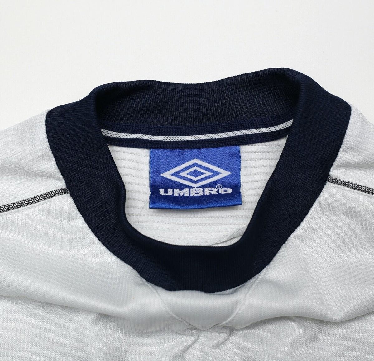 1999/00 BECKHAM #7 Manchester United Vintage Umbro UCL Football Shirt (M)