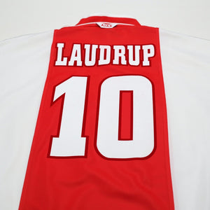 1999/00 Brian Laudrup #10 Ajax Vintage Umbro Home Football Shirt (XL)