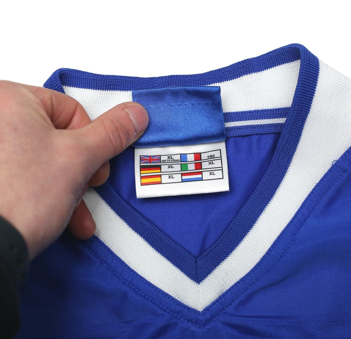 1999/00 CAMPBELL #9 Everton Vintage Umbro Football Shirt Jersey (XL)