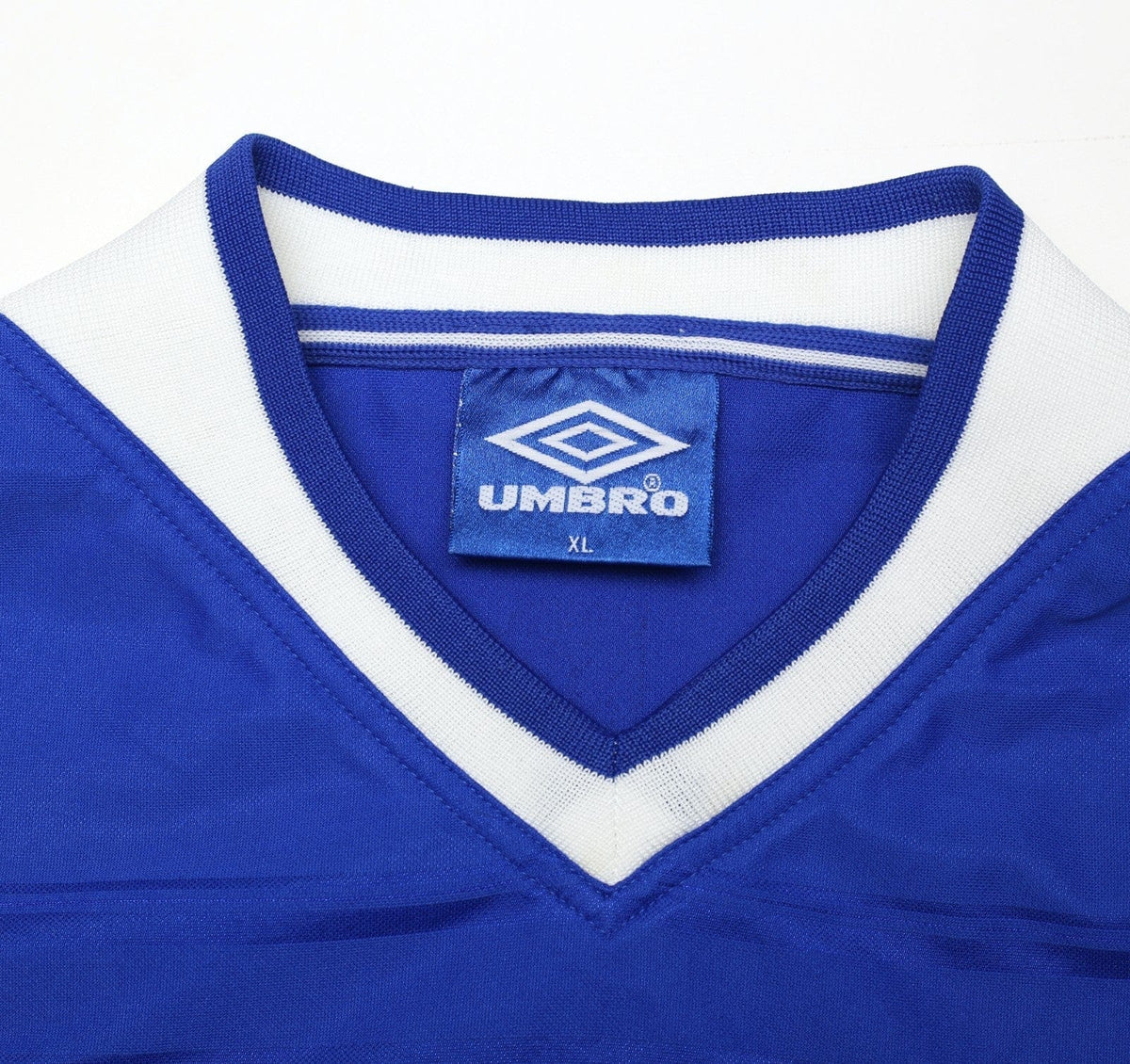 1999/00 CAMPBELL #9 Everton Vintage Umbro Home Football Shirt (XL)