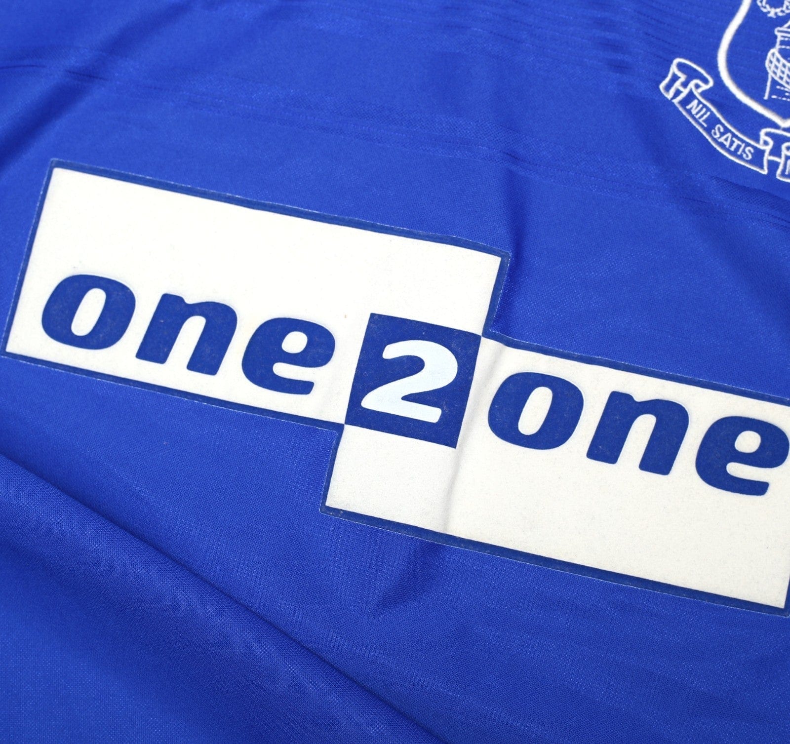 1999/00 CAMPBELL #9 Everton Vintage Umbro Home Football Shirt (XL)