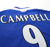 1999/00 CAMPBELL #9 Everton Vintage Umbro Home Football Shirt (XXL)