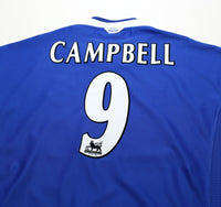 1999/00 CAMPBELL #9 Everton Vintage Umbro Home Football Shirt (XXL)