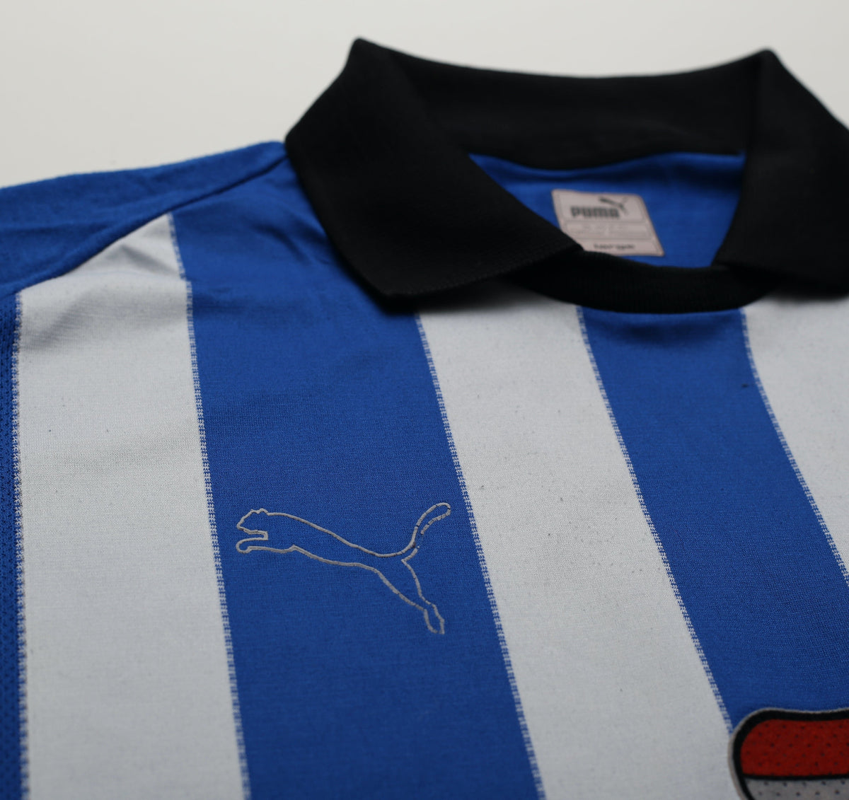 1999/00 CARBONE #8 Sheffield Wednesday Vintage PUMA Home Football Shirt (L)