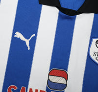 1999/00 CARBONE #8 Sheffield Wednesday Vintage PUMA Home Football Shirt (L)