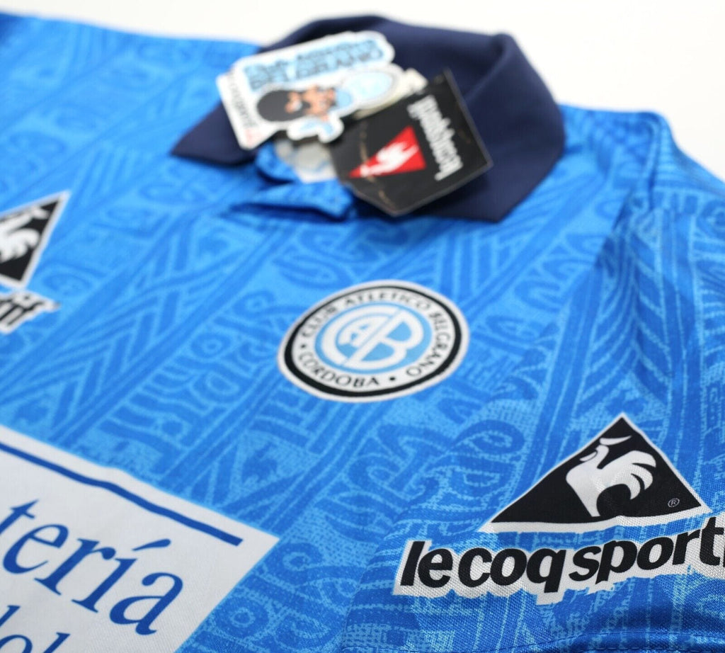 1999/00 CLUB ATLETICO BELGRANO Vintage LCS Home Football Shirt Jersey (L) BNWT