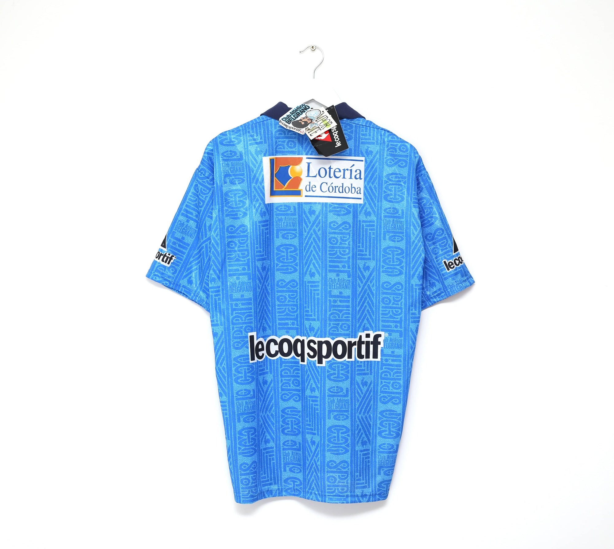 1999/00 CLUB ATLETICO BELGRANO Vintage LCS Home Football Shirt Jersey (L) BNWT