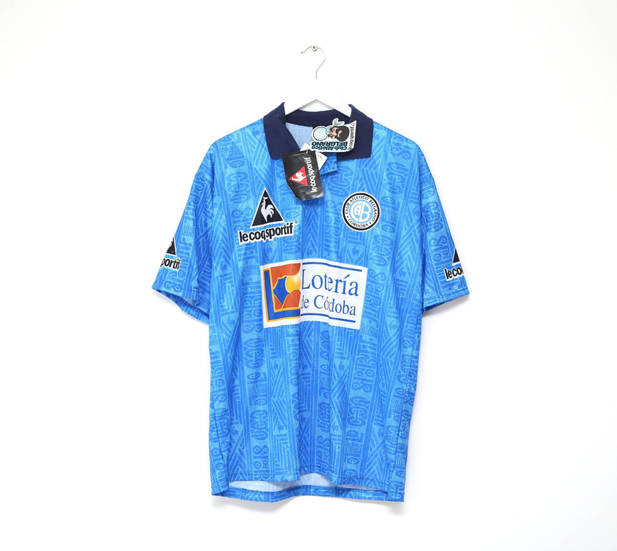 1999/00 CLUB ATLETICO BELGRANO Vintage LCS Home Football Shirt Jersey (L) BNWT